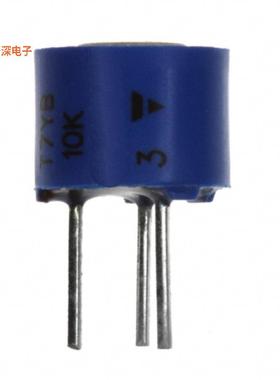 T7YB103MB40 |10 kOhmsTRIMMER 10K OHM 0.5W PC PIN TOP