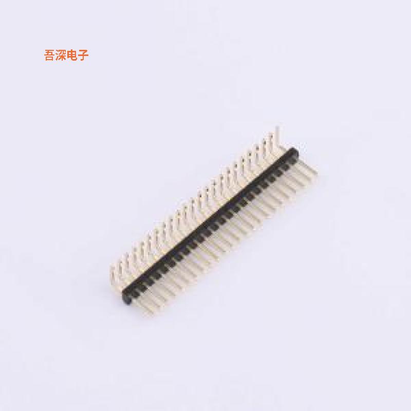 X1311WR-24J-C26D40 |原装弯插,P=1.27mm排针
