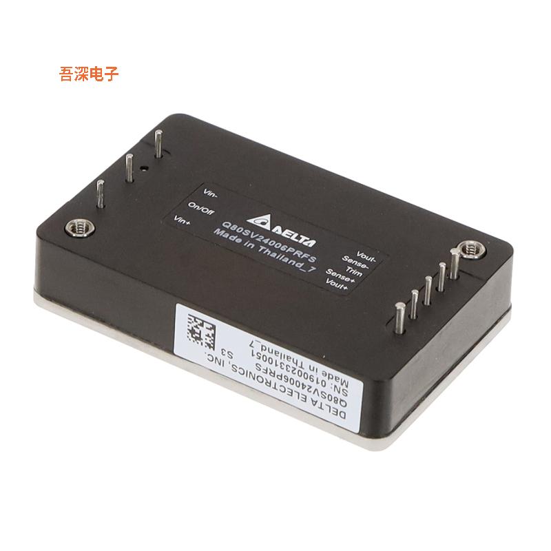 Q80SV24006PRFS |隔离模块14.4-170VIN, 24VOUT, 150W, EN501