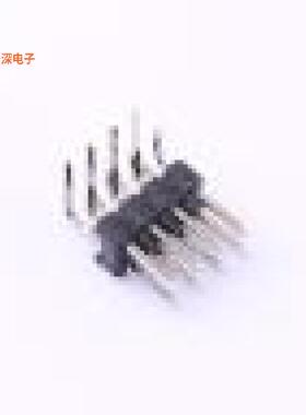 PZ2.54-2*4-WZ |原装弯插,P=2.54mm排针