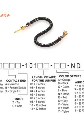 H2ABG-10106-B4 |接触端JUMPER-H1503TR/A2015B/H1501TR 6