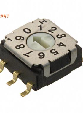 SH-7010TB |BCDSWITCH ROTARY DIP BCD 0.1A 5V