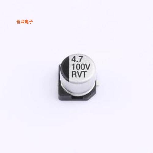 RVT4.7UF100V67RV0118 |原装SMD,D6.3xL5.4mm型铝电解电容