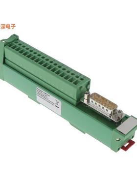 2959599 |接线板 - 螺钉连接INTERFACE MOD DSUB MALE 15POS