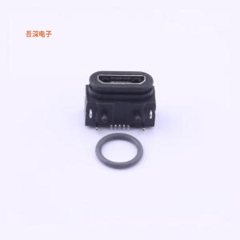 U-E-M7SS-Y-0 |防水MICRO USB  卧贴 IP67USBSMD