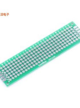 万能板 2x8cm |原装全新2.54孔距 0.95孔径 KB板材全工艺 2x8cm