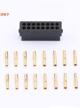 M80-8881605 |原装P=2mmCONN RCPT 16POS CRIMP 24-28AWG