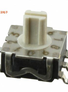 RTE1002G14 |BCDSWITCH ROTARY DIP BCD 0.1A 30V