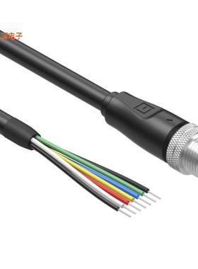 10-03835 |插头CIRC CBL 6POS PLUG TO WIRE 16.4'