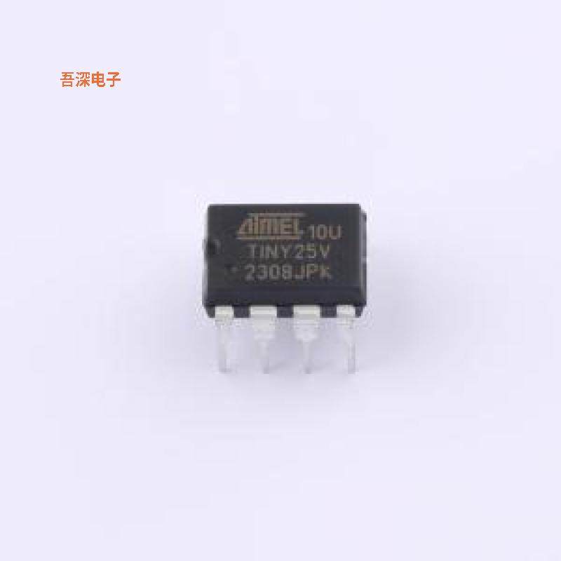 ATTINY25V-10PU |原装PDIP-8IC MCU 8BIT 2KB FLASH 8DIP
