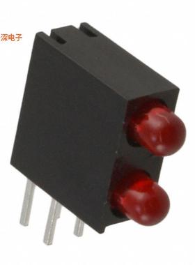 WP934EB/2ID |红色（x 2） CBI 3MM BI-LVL RED DIFF RA