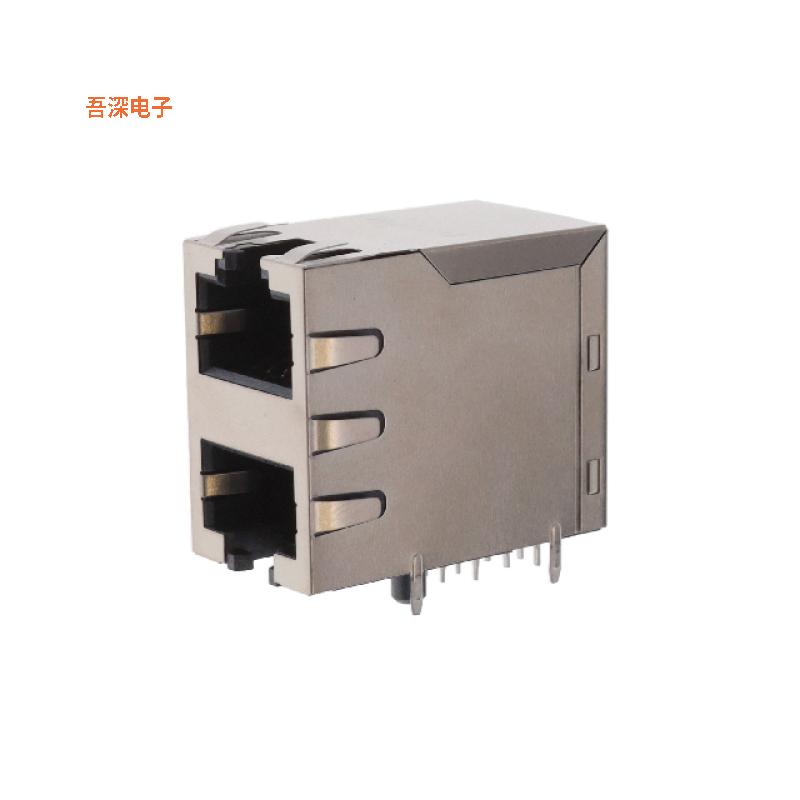 RJE1R288335403 |原装全新8P8C, CAT6, 2X1 STACKED, SHIELD,