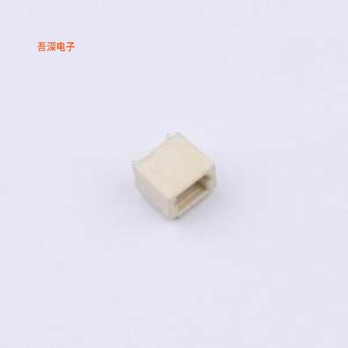 6CFDA020 |SH1.0-2P-WT卧贴线对板针座SMD,P=1mm,卧贴