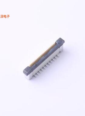 0.5K-A-22PB |立式SMT抽拉FFC/FPCSMD,P=0.5mm(交错脚)