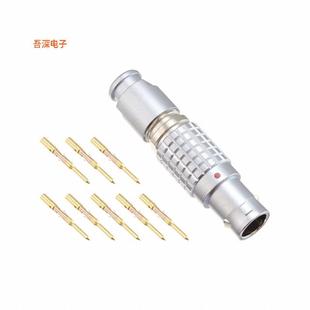 MALE 8POS 正CONN GOLD CRIMP品 PLUG FGG.1B.308.CYCD52Z