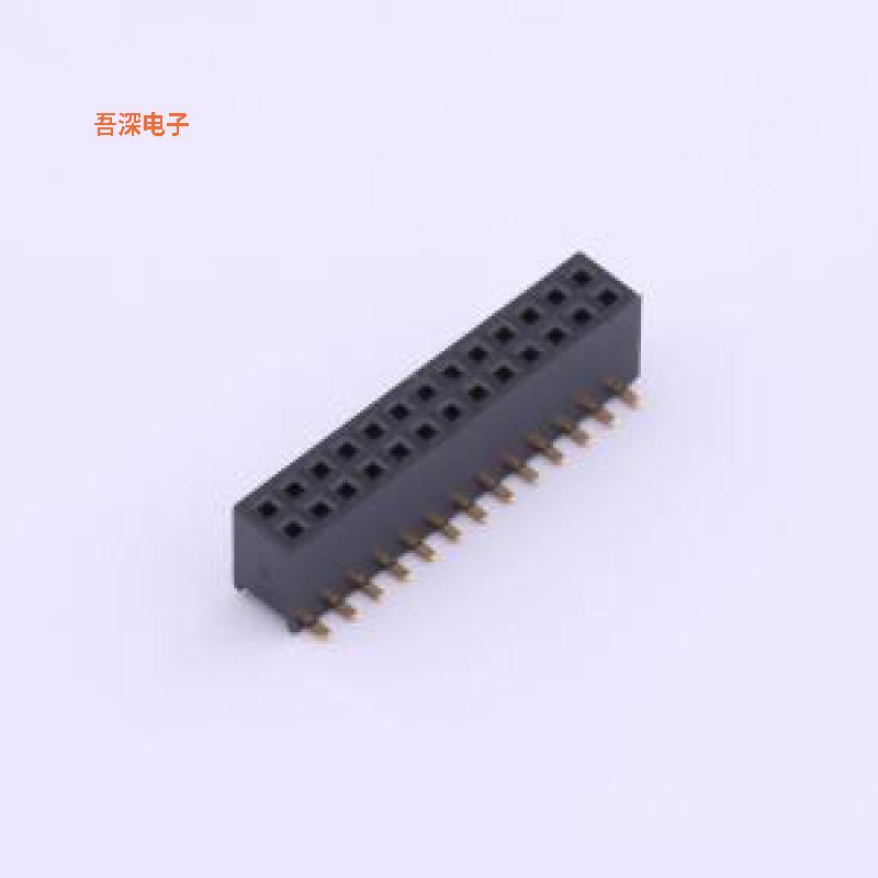 X1321FVS-2x13-C43D48 |排母SMT,D4.8mm,U型,6T料,Au足1u