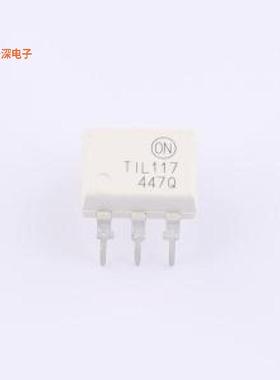 TIL117M |原装DIP-6OPTOISO 7.5KV TRANS W/BASE 6-DIP