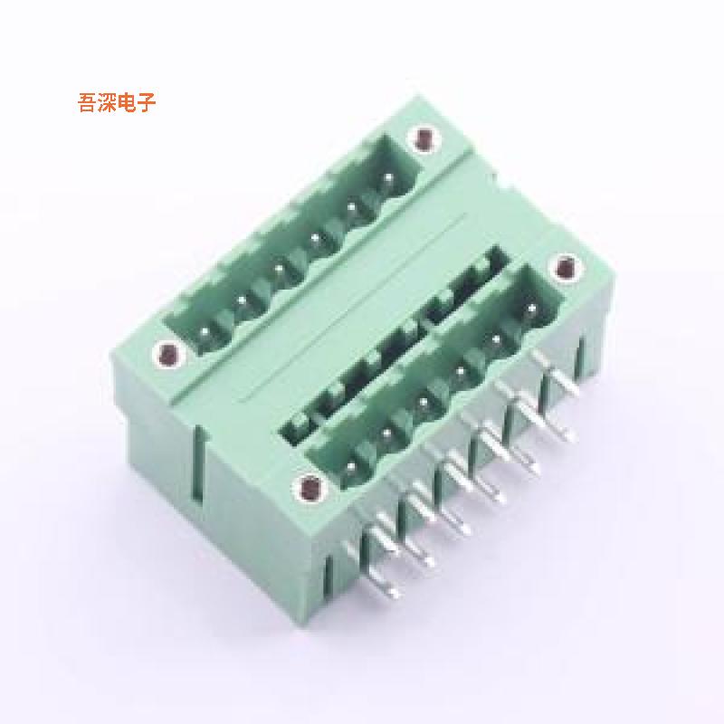 KF2EDGRHM-5.0-2*6P |原装弯插,P=5mm插拔式接线