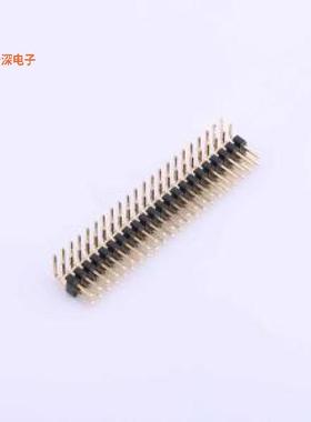 X4621WR-2x22I-C40D28 |原装弯插,P=2mm排针