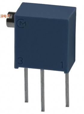 PV37X503C01B00 |50 kOhmsTRIMMER 50KOHM 0.25W PC PIN SIDE