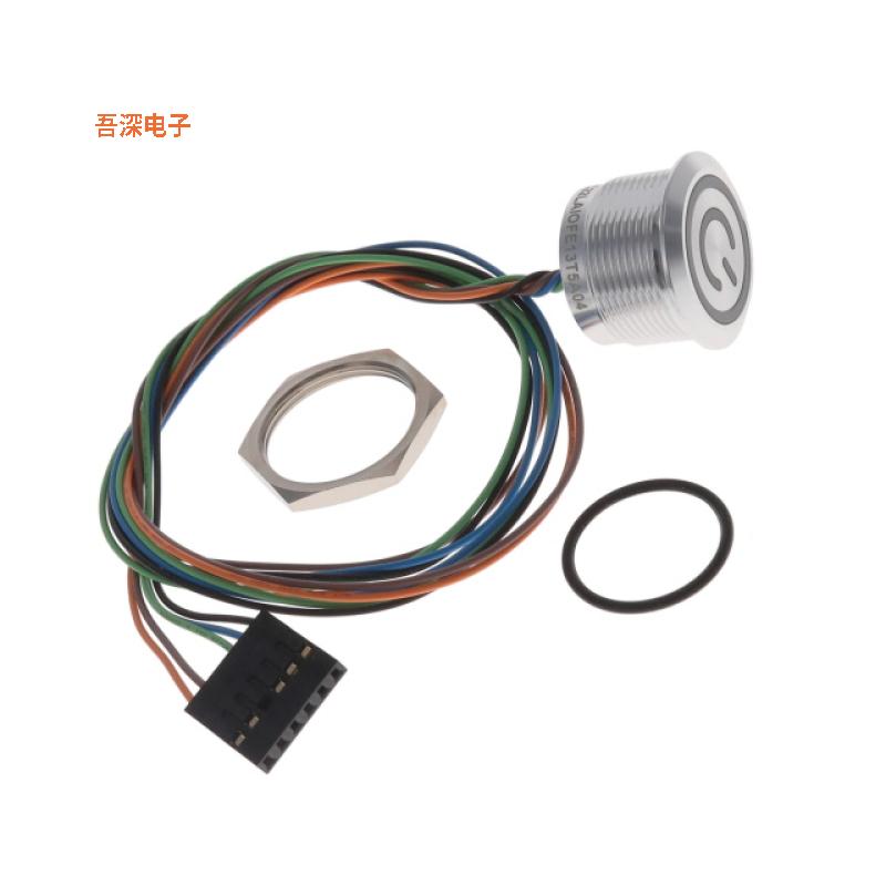 AVC22LAIOFE13T5A04 |前面板安装SWITCH PUSHBUTTON SPST 1A