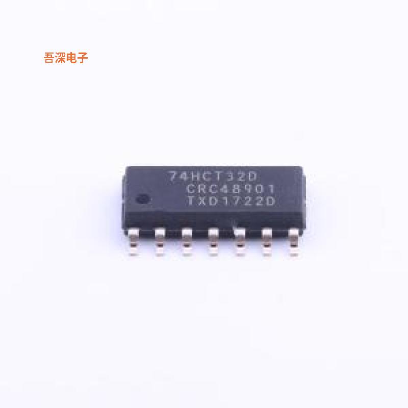 74HCT32D,653 |原装SOIC-14IC GATE OR 4CH 2-INP 14SO
