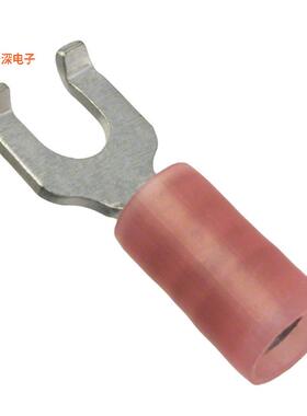 0191270009 |带法兰CONN SPADE TERM 18-22AWG #6 RED