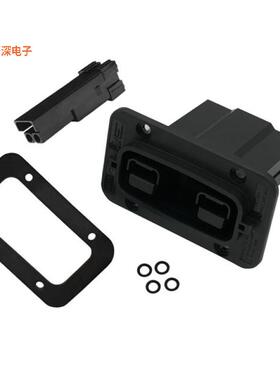 SBSX75A-PMREC-KIT-BLK|插座CONN HSG RCPT 2POS BLAC