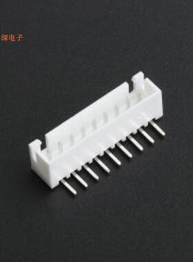 WAFER-XH254WZ-9A |线对板针座XH 2.54mm 1x9P 弯针 带扣