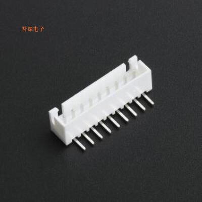 WAFER-XH254WZ-9A |线对板针座XH 2.54mm 1x9P 弯针 带扣