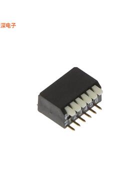 DHP 606 |SPSTDUAL-IN-LINE SWITCH, HALF-PITCH-