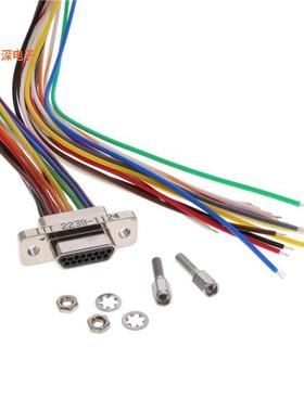 MDLM-15S6PS18B-F222 |原装全新CABLE ASSY D-MIC-D 15P 457.2MM