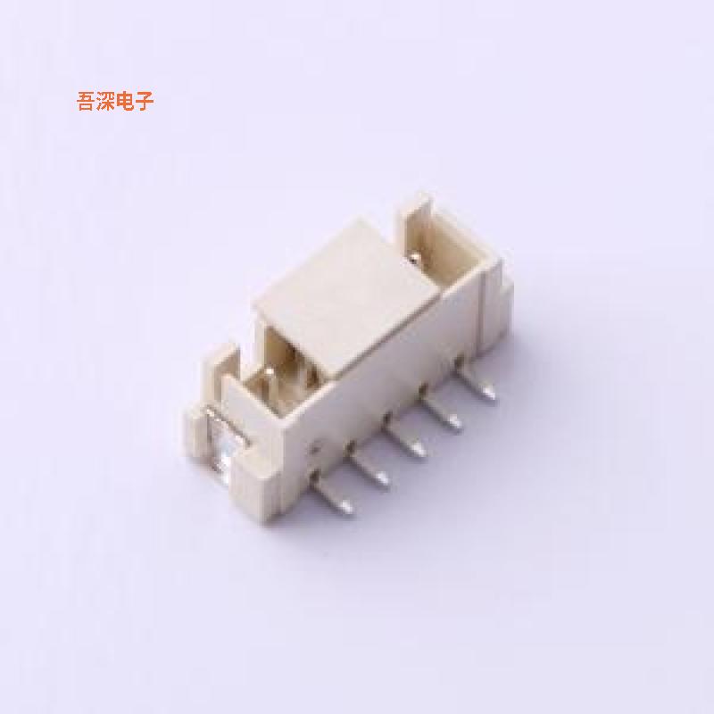 WAFER-HA2.54-5PLB |加盖线对板针座SMD,P=2.5mm