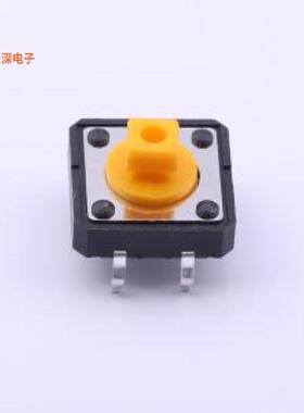 TS1273FTCJ |塑料方头黄色轻触插件