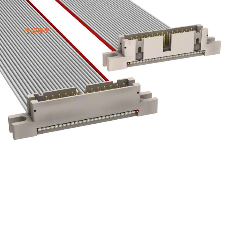 M3WWK-2618J |插头至插头IDC CABLE - MPL26K/MC26G/MPL26K