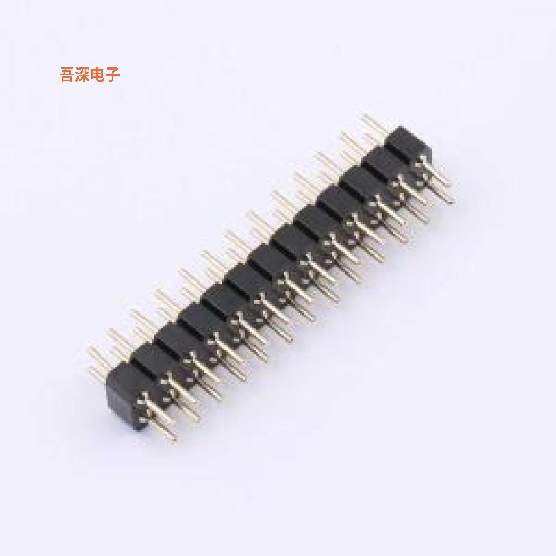 X5521WV-2x13-C35D35-1000 |排针D3.5mm,L=10.0mm,PPS料