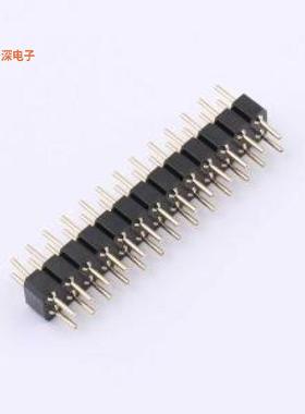 X5521WV-2x13-C35D35-1000 |排针D3.5mm,L=10.0mm,PPS料