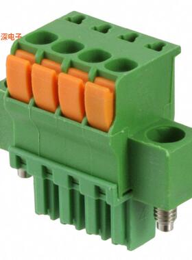 1986723-4 |原装全新TERM BLOCK PLUG 4POS 3.50MM