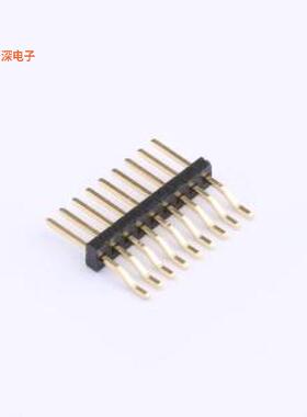 X1311WRS-09J-C40D42 |(X1311)1.27单排单塑排针SMD,P=1.27mm