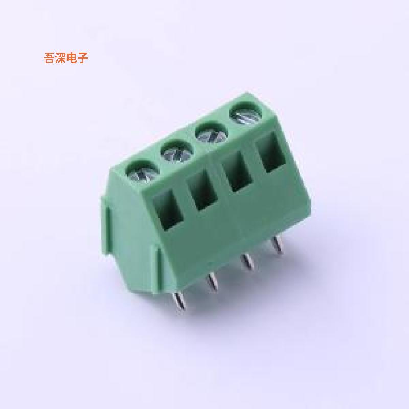 DB103-5.0-4P-GN-S |原装插件,P=5mm螺钉式接线