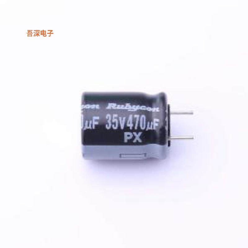 35PX470MEFCCE10X12.5 |短脚直插铝电解插件,D10xL12.5mm