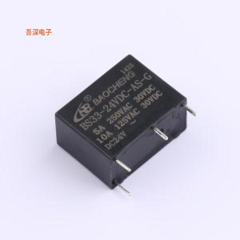 BS33-24VDC-AS-G 5A |原装插件功率继电器