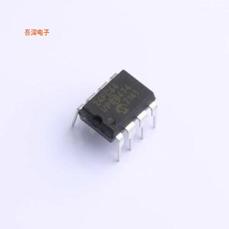 24FC64-I/P |原装PDIP-8IC EEPROM 64KBIT I2C 1MHZ 8DIP