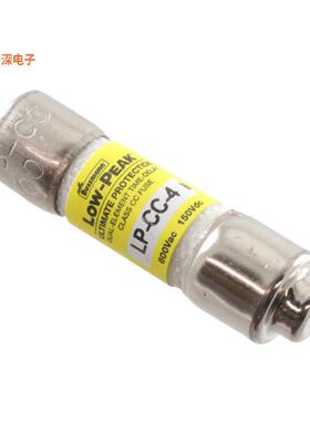 LP-CC-4 |需要支座FUSE CARTRIDGE 4A 600VAC/150VDC