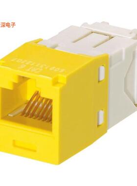 CJ688TGYL-24 |插孔CATEGORY 6, RJ45, 8-POSITION, 8-