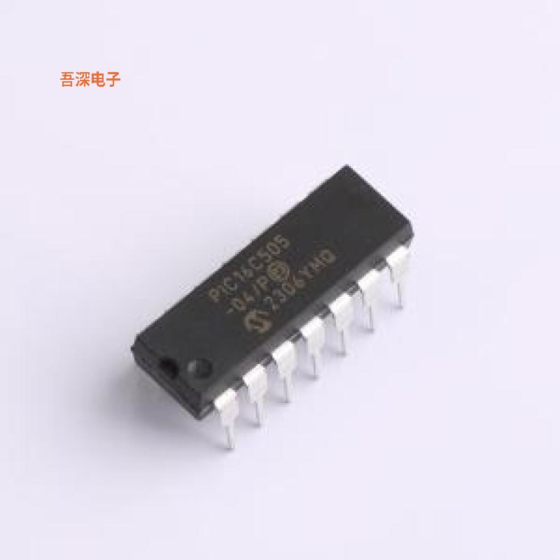 PIC16C505-04/P |原装PDIP-14IC MCU 8BIT 1.5KB OTP 14DIP