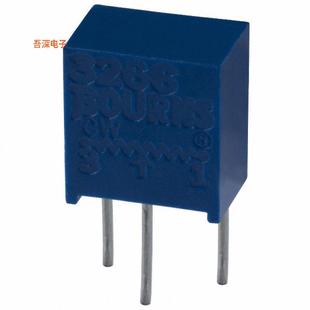 0.25W 501LF 3266X 500OHM 500 OhmsTRIMMER PIN SIDE
