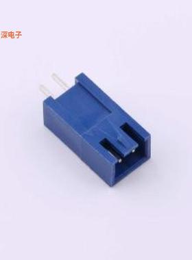 TJC3B-H-2AS-BL |原装插件,P=2.5mm线对板针座