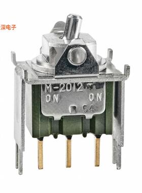 M2012TZG13 |通孔SWITCH ROCKER SPDT 0.4VA 28V