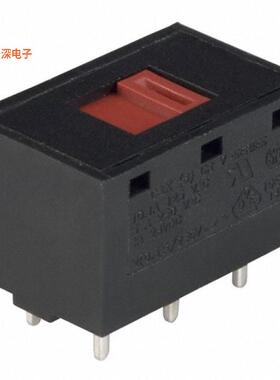 V80213MS02Q |DPDTSWITCH SLIDE DPDT 10A 125V